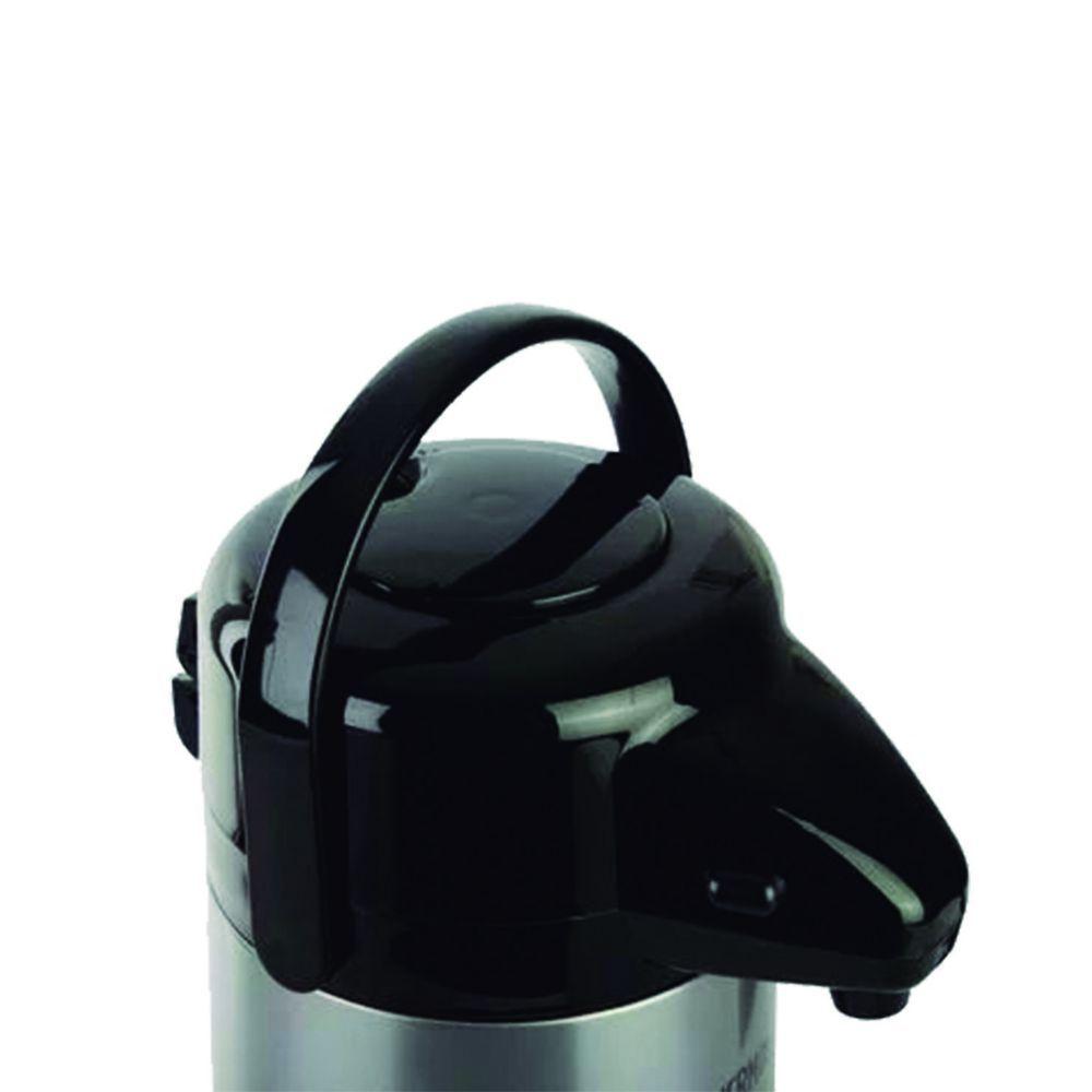 Termo Sifón 1,9Lts Push Style Acero Inox Thermos-3