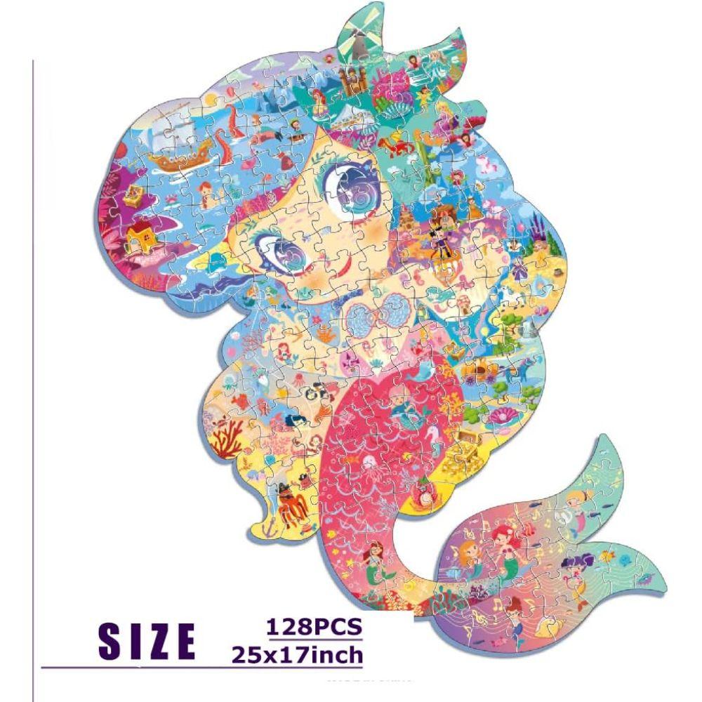 Puzzle Sirenas con Forma 128 piezas-1