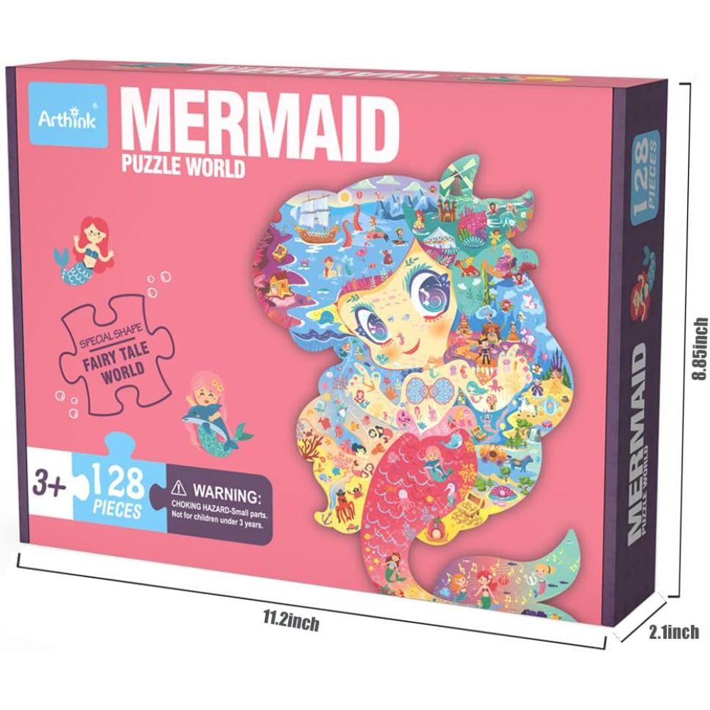 Puzzle Sirenas con Forma 128 piezas-2