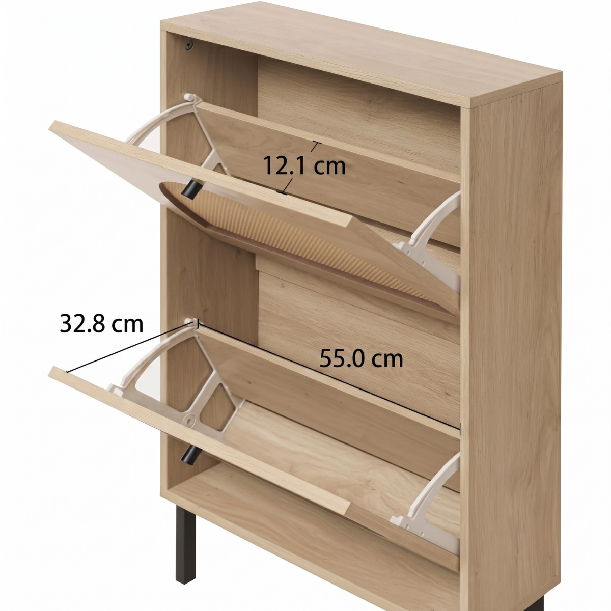 Mueble Organizador Zapatero Ratán Ruka-7