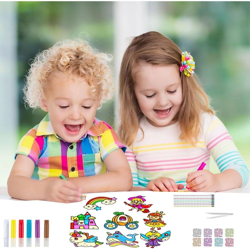 Kit de Arte Recreativo Pegamento Suave DIY Animales Marinos-1