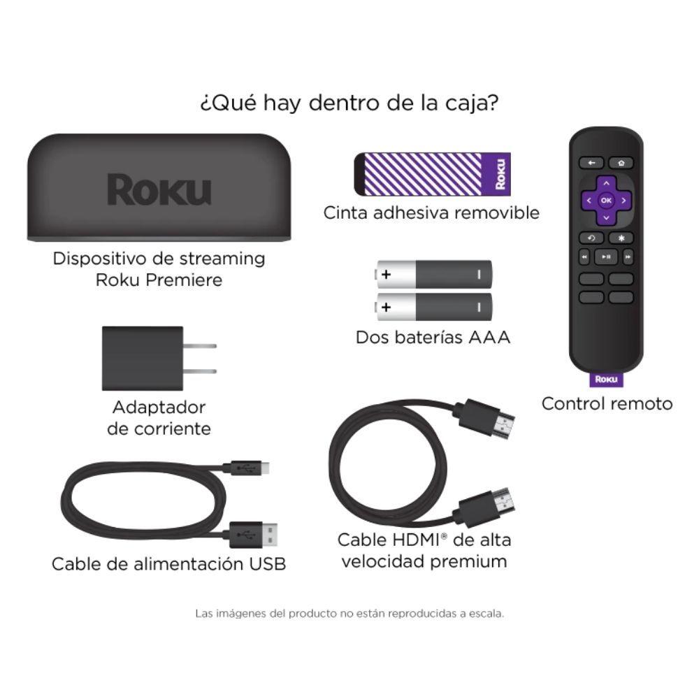 Roku Premiere 4K Streaming TV Media Player HD/4K/ HDR-4