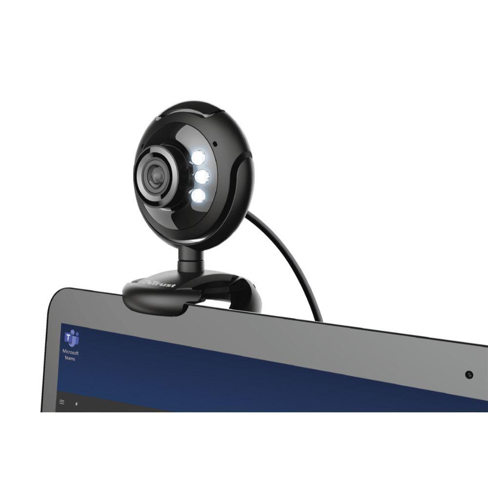 Webcam Pro Trust SpotLight con Led y Micrófono-6