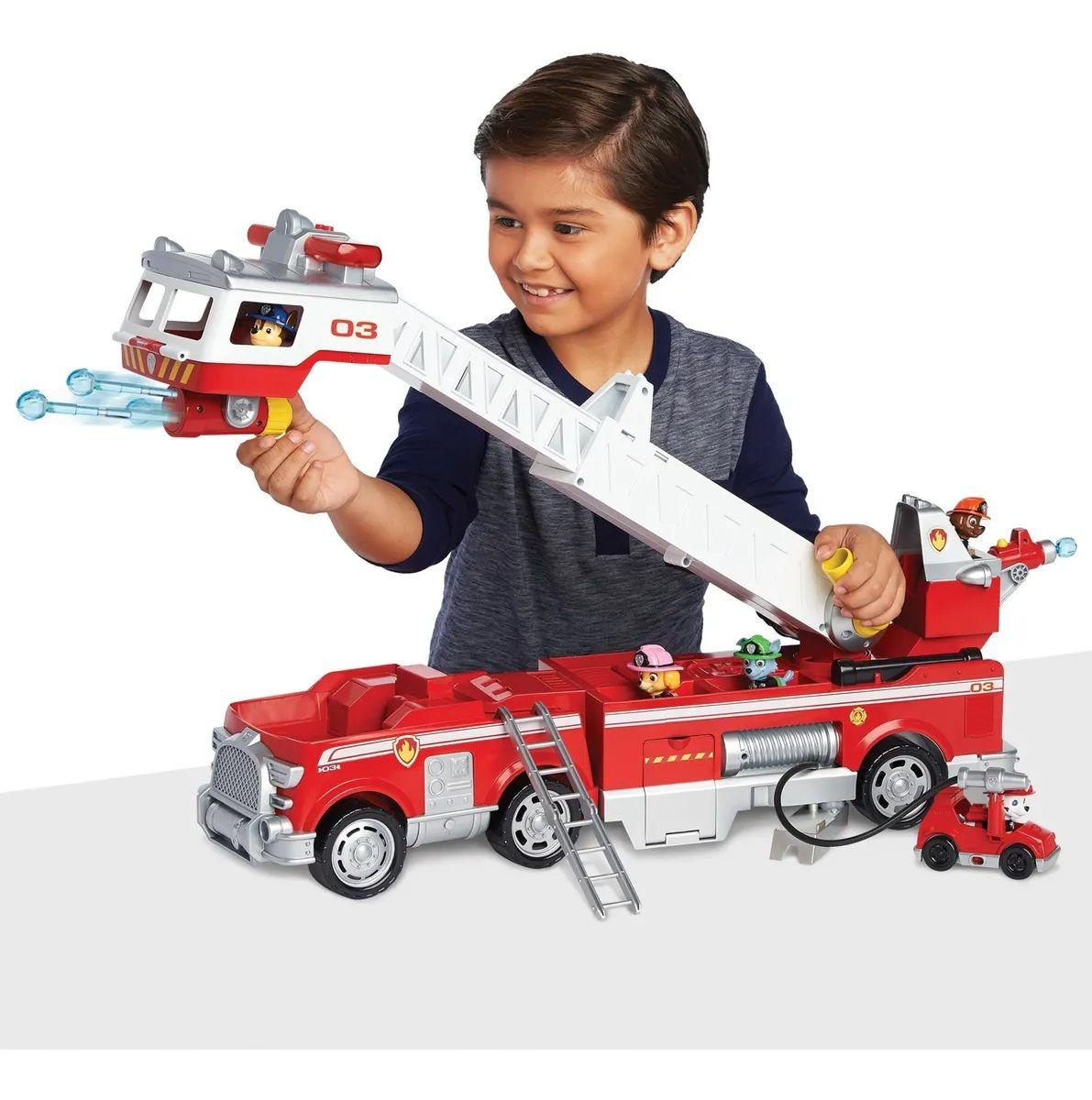 Camión De Bomberos Paw Patrol Rojo-1