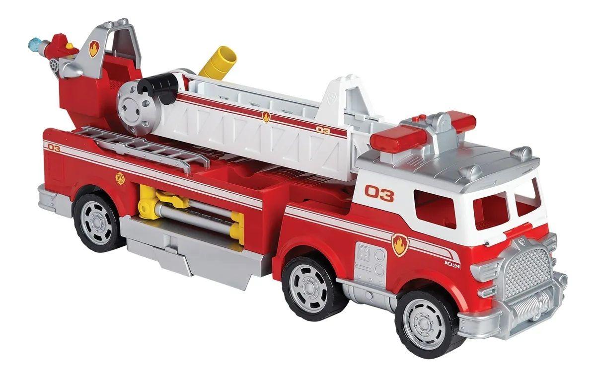 Camión De Bomberos Paw Patrol Rojo-2