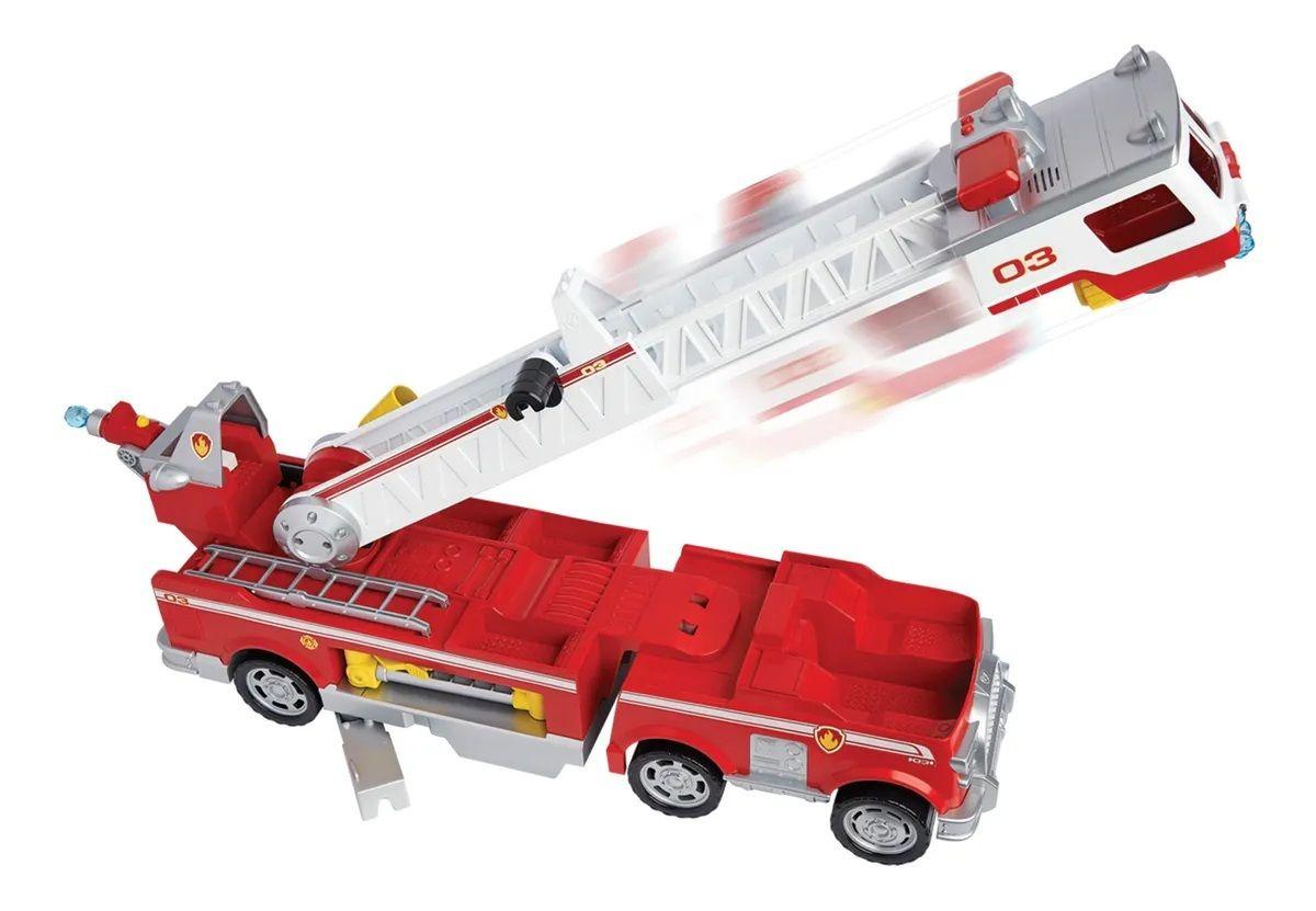 Camión De Bomberos Paw Patrol Rojo-3