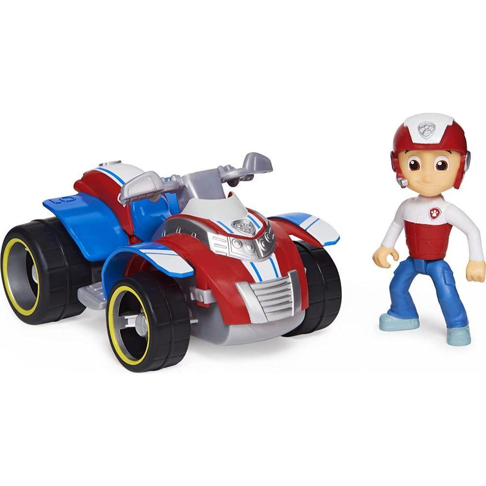 Paw Patrol Vehículo y Figura Ryder Patrulla Canina-0