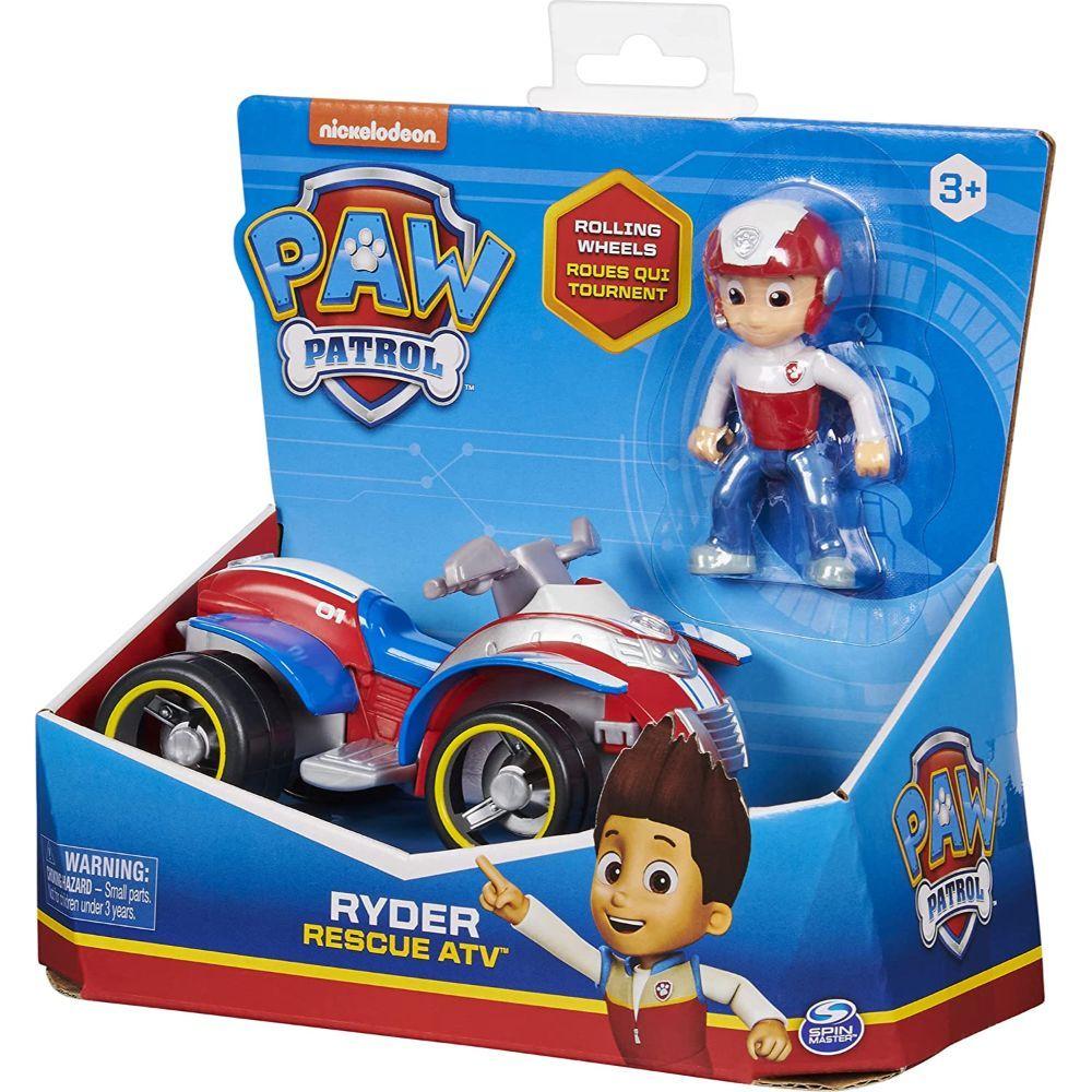 Paw Patrol Vehículo y Figura Ryder Patrulla Canina-8