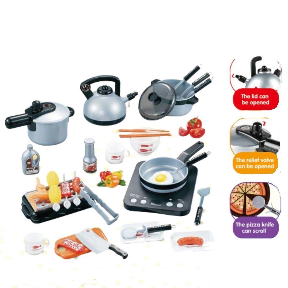 Kit Cocina de Camping de Juguete con 36 Accesorios-1