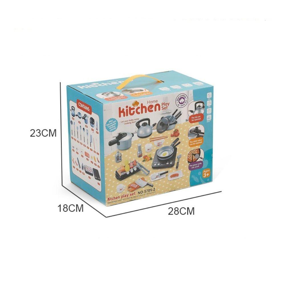 Kit Cocina de Camping de Juguete con 36 Accesorios-3