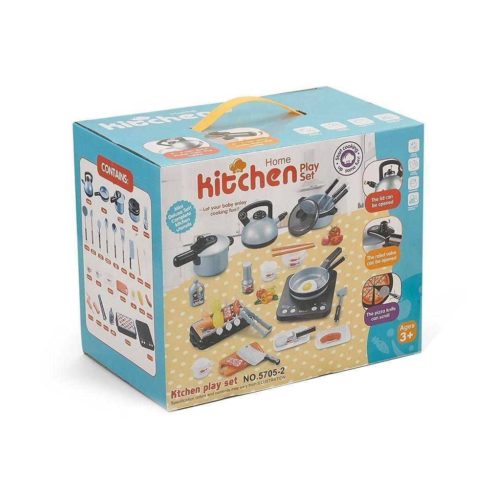 Kit Cocina de Camping de Juguete con 36 Accesorios-4