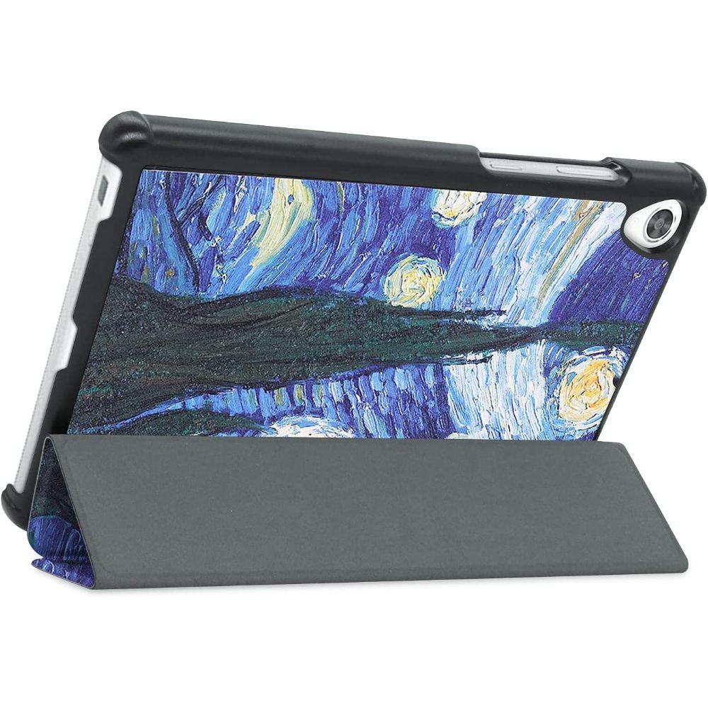 Funda Protectora Tablet Lenovo M8 Noche Estrellada + Lámina-2