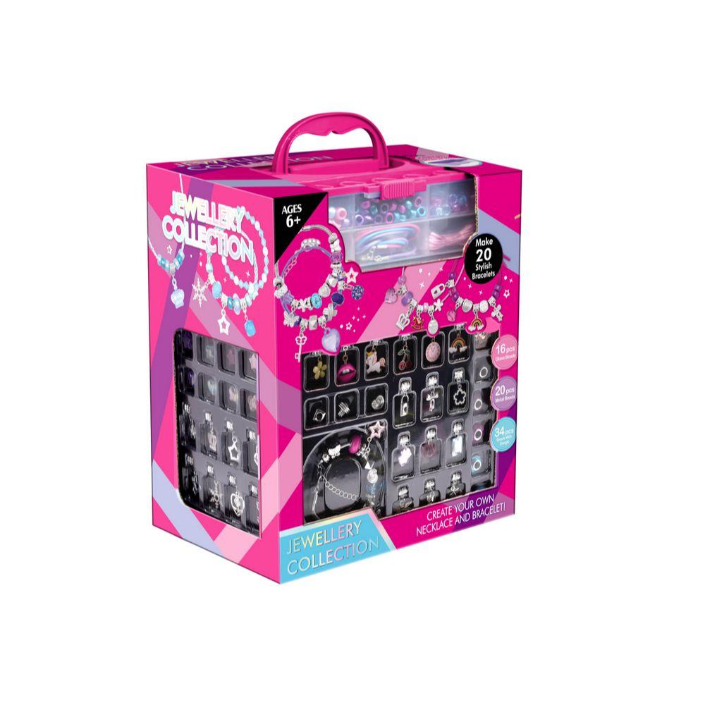 Set de Mostacillas para Pulseras y Colgantes Niñas-3