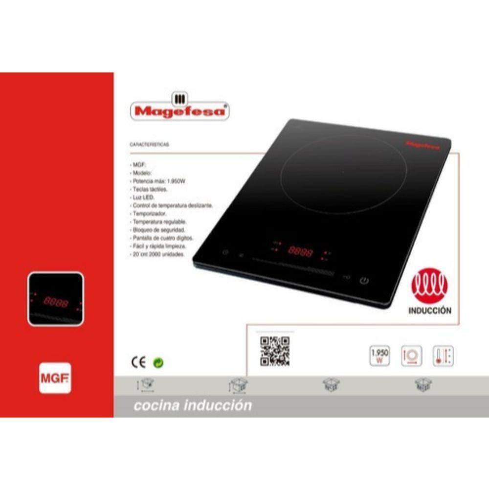 Cocina Inducción 1 Plato Magefesa-4