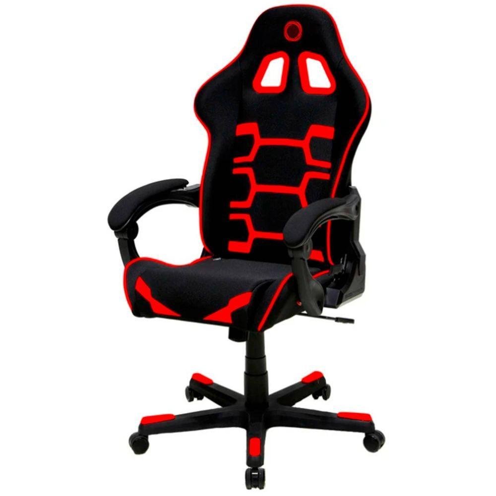 Silla Gamer Nibio Savage Reclinable Roja-2