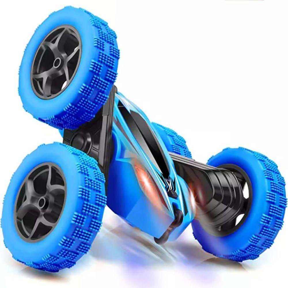 Auto control remoto Acrobatico con giro 360 grados Azul-3