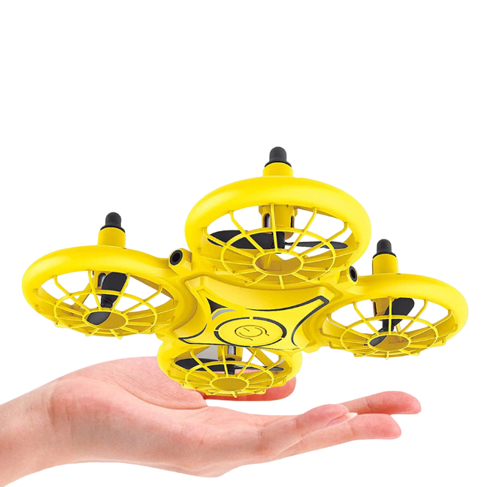 Mini Drone S1 Control Gravitacional Amarillo Spacezat-1