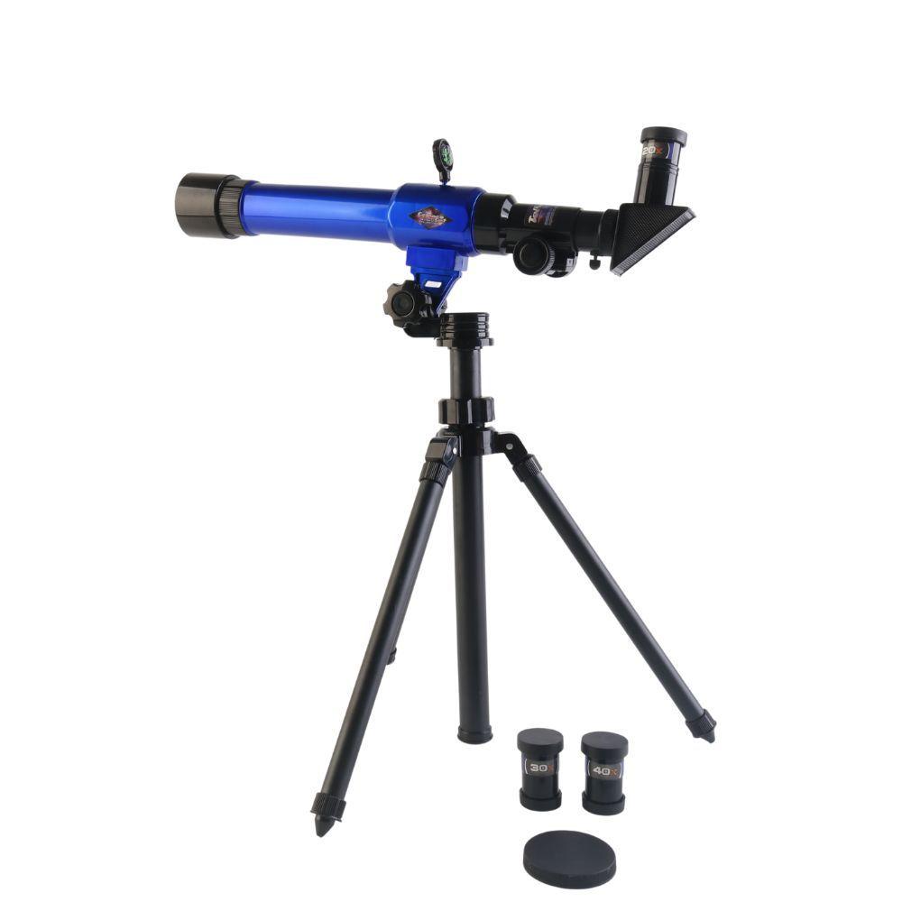 Telescopio Pro Para Niños 3 Aumentos Azul-3