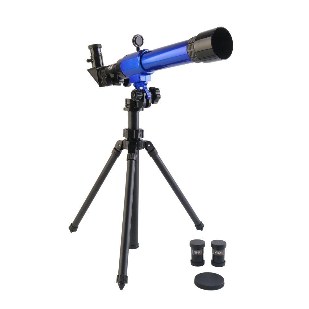 Telescopio Pro Para Niños 3 Aumentos Azul-4