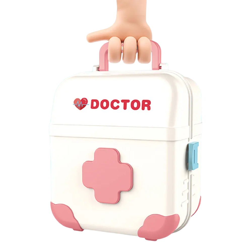 Maleta Doctor Hospital con Muñecos Juguete Didáctico-2