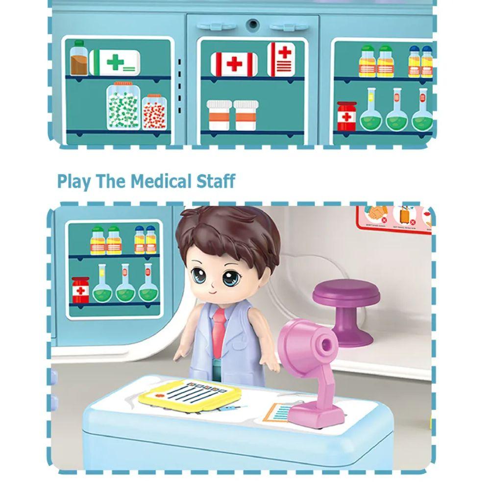 Maleta Doctor Hospital con Muñecos Juguete Didáctico-4