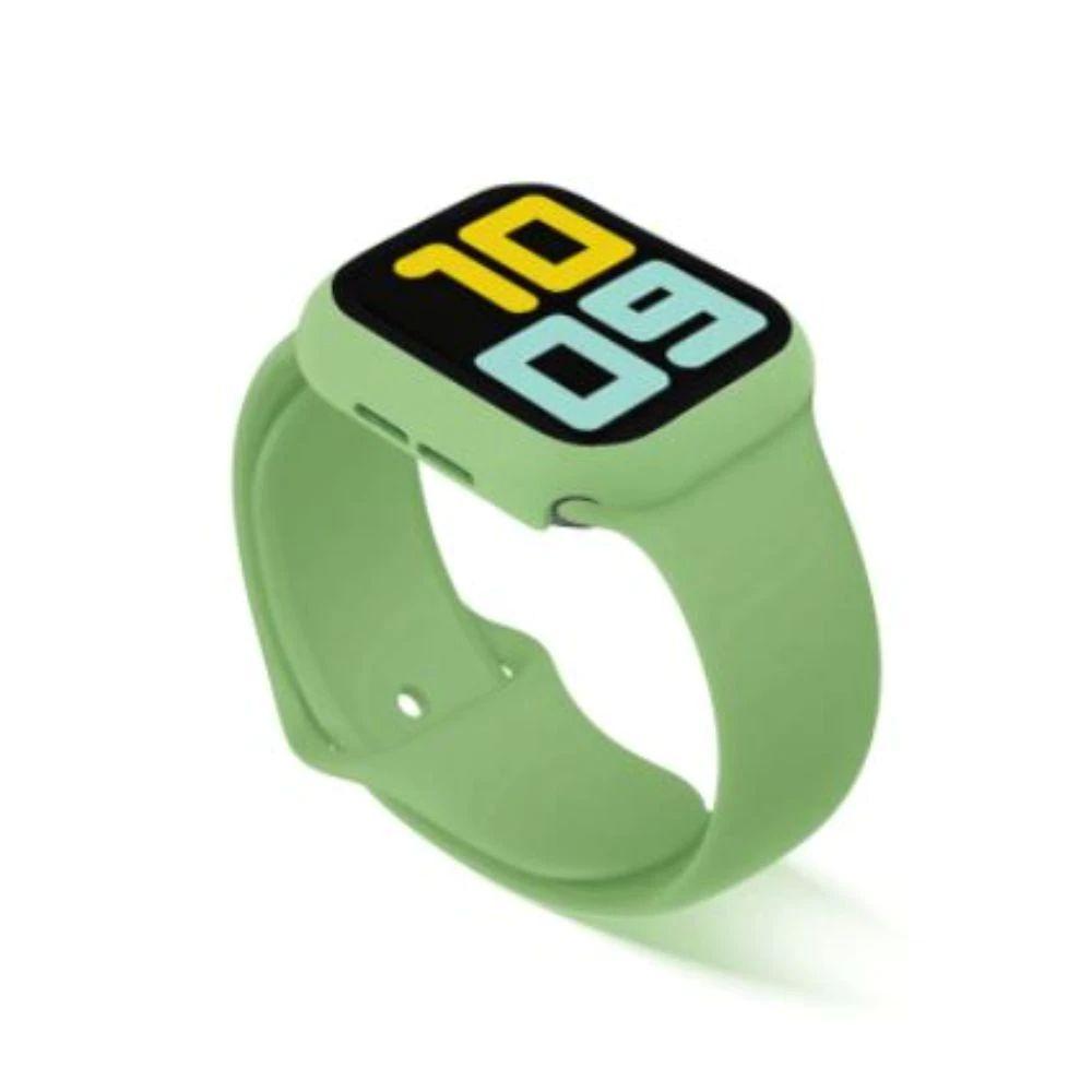 Correa + Carcasa Compatible c/ Apple Watch 42/44mm Menta-0