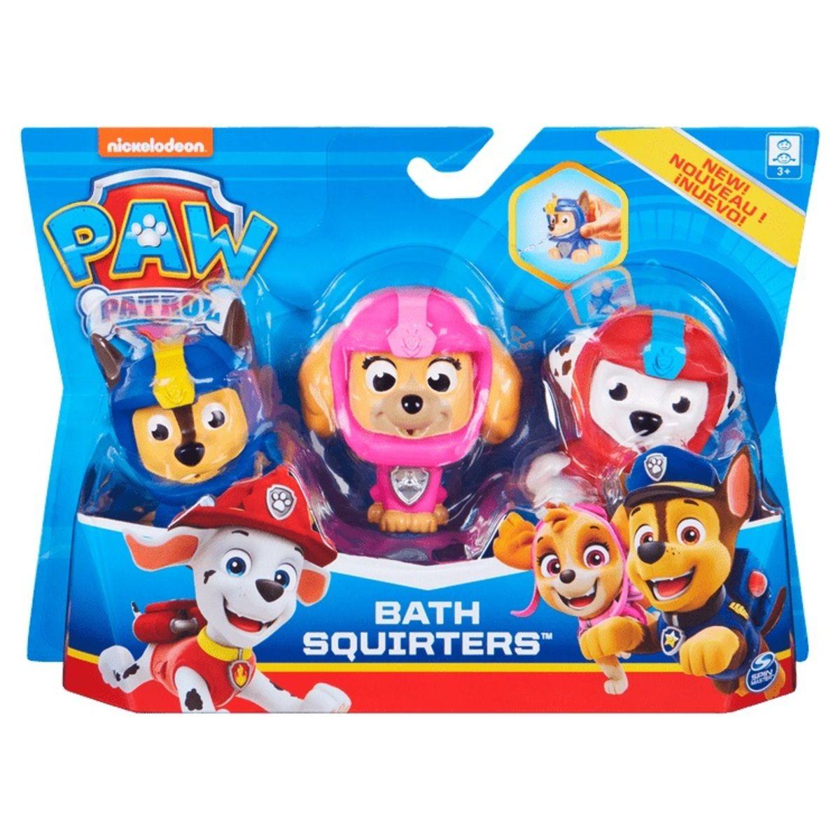 Paw Patrol Set 3 Figuras Lanza Agua-0