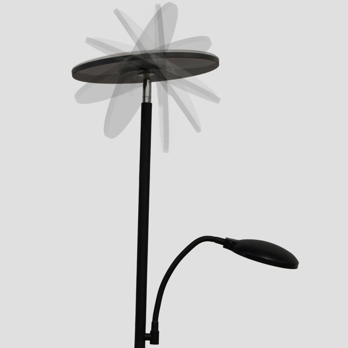 Lampara de Pie Luz Led Ajustable con Control Remoto Vansbro-4