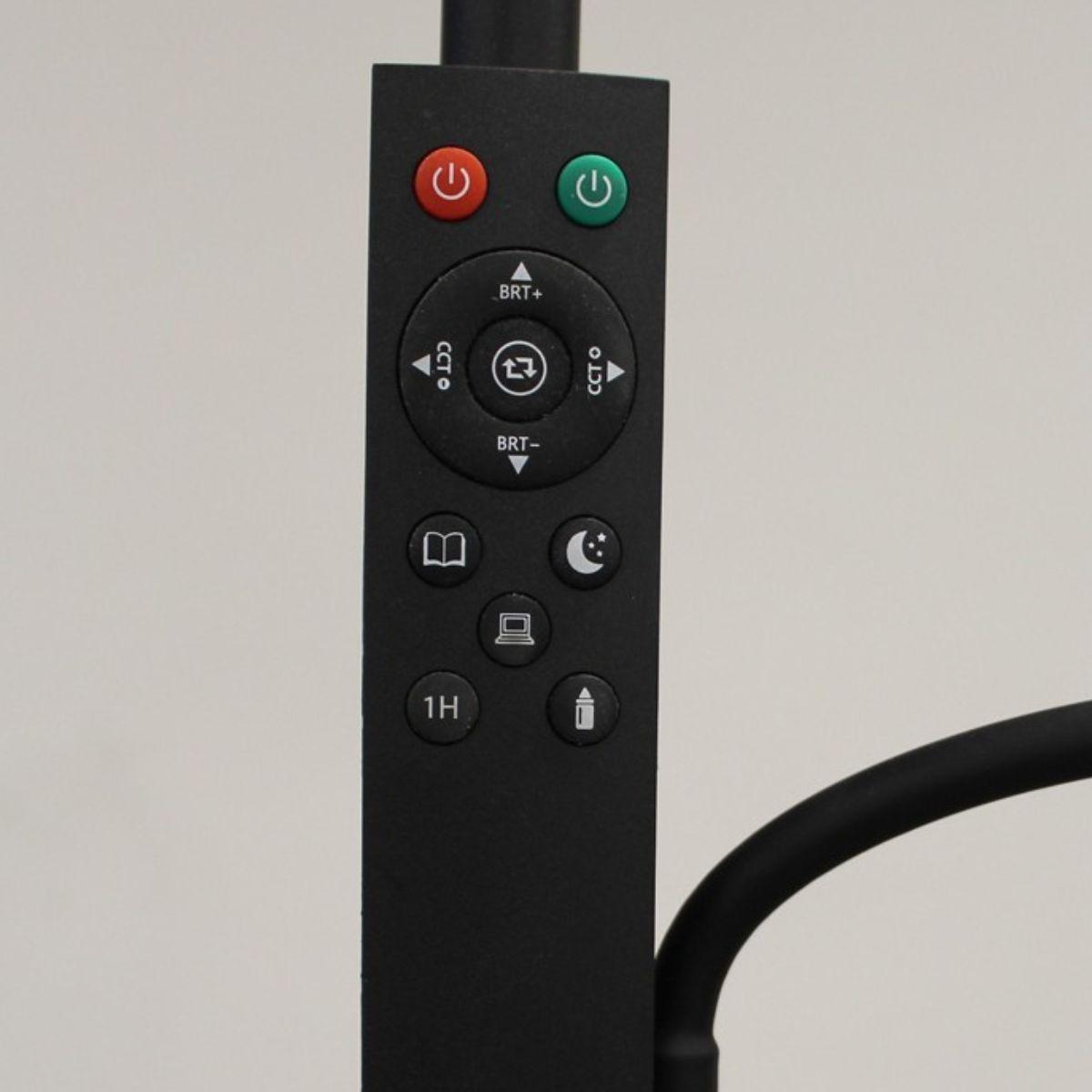 Lampara de Pie Luz Led Ajustable con Control Remoto Vansbro-5