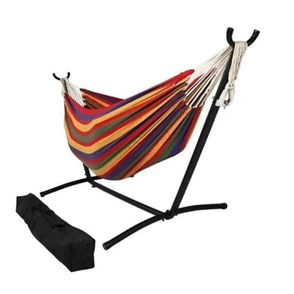 Hamaca plegable para jardin Multicolor-1