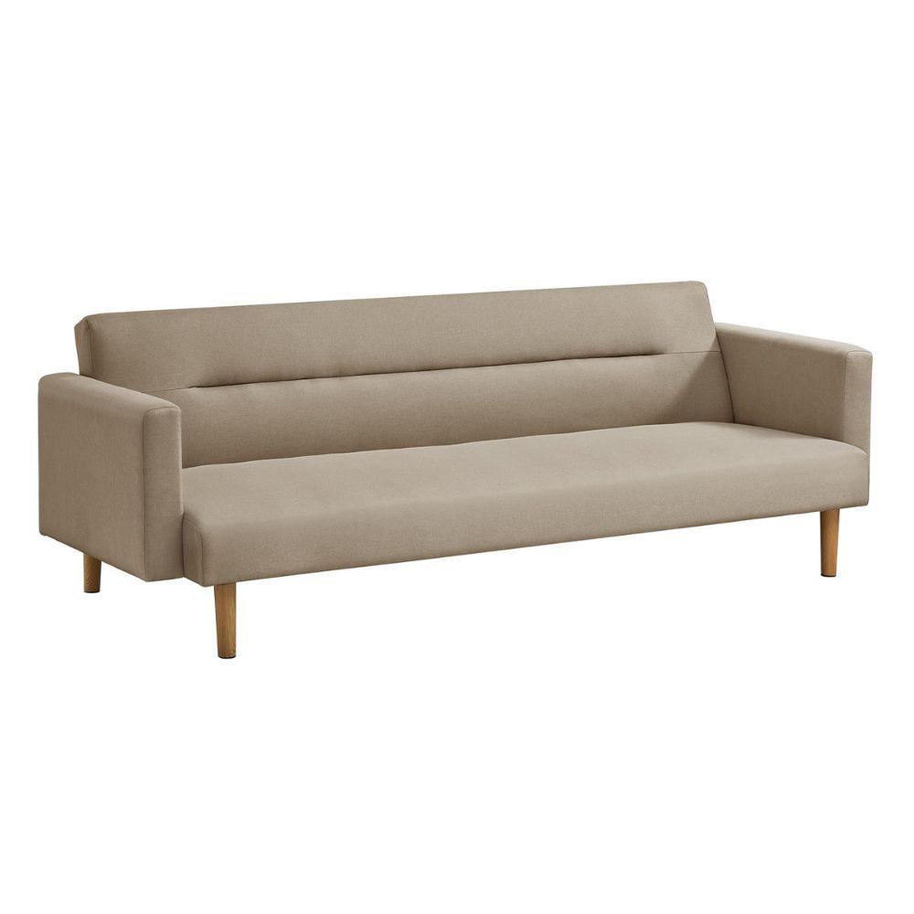 Futón Sofa Cama 3 Cuerpos Vaasa Lino Beige-1