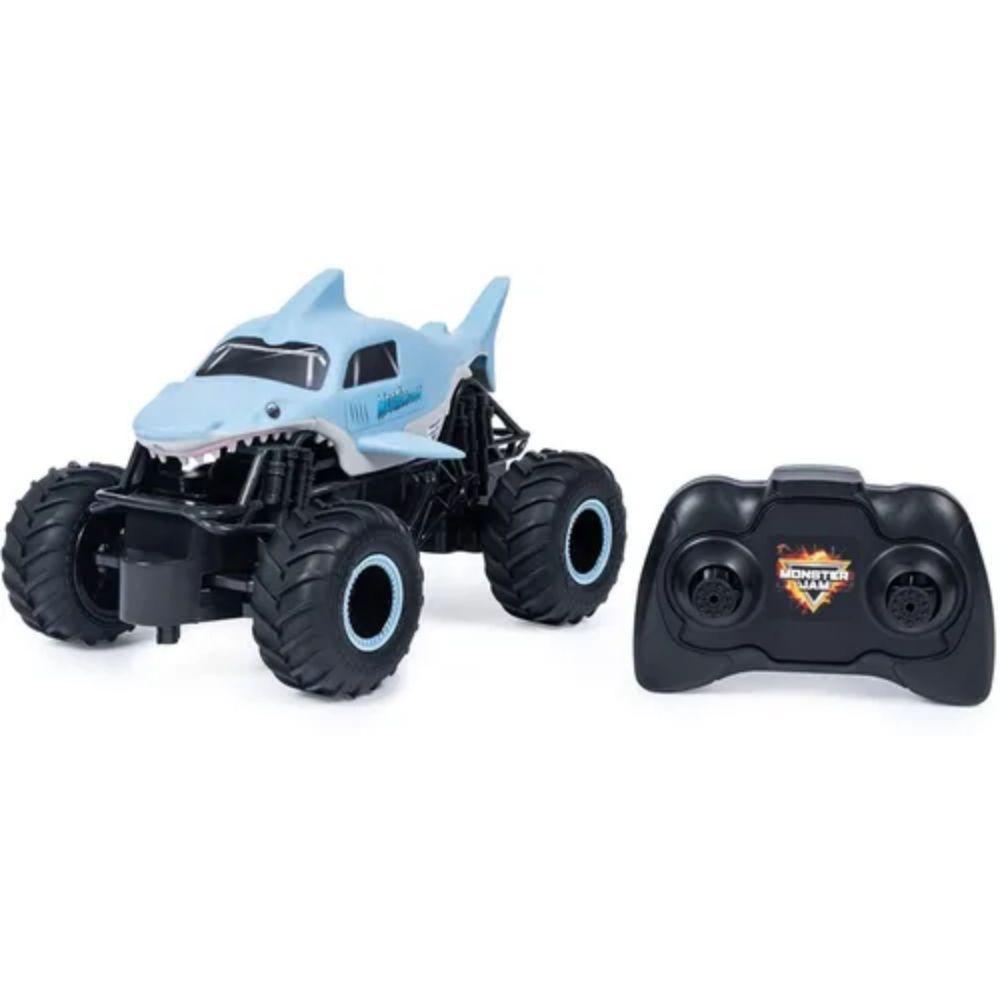 Auto Monster Jam Megalodon a Escala 1:24 con Control-0