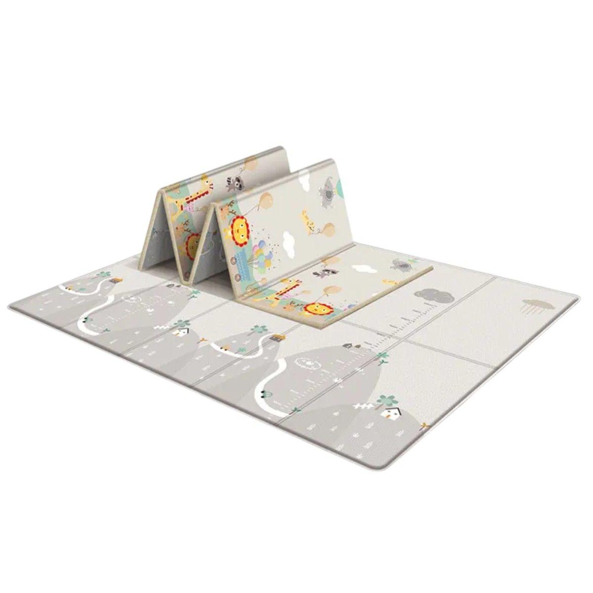 Alfombra Plegable de Juegos Antigolpes 195x175cm.-0