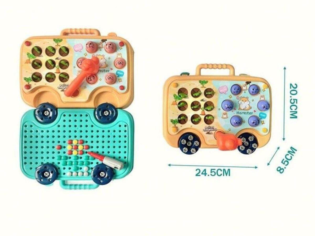 Maleta de Didáctica Juegos 3 en 1 con Taladro-2