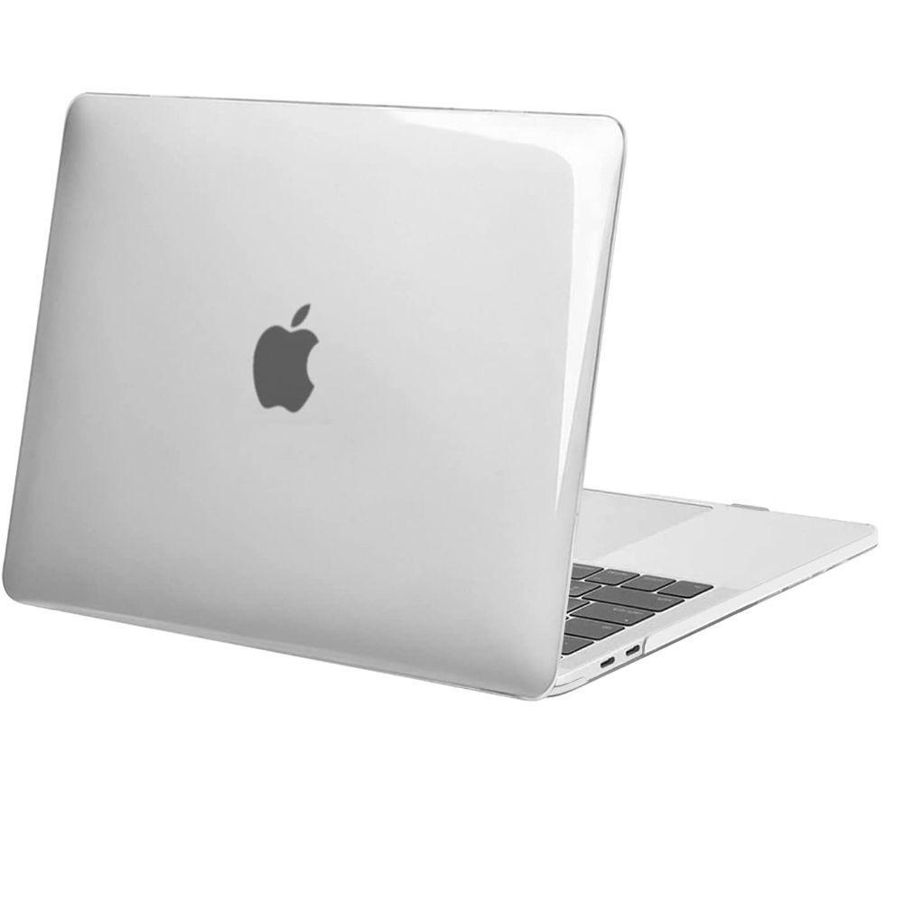 Carcasa Protector Para Macbook Air 13" M2 A2681 Transparente-0