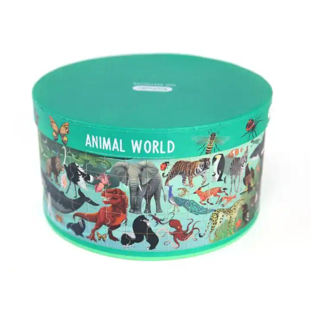 Puzzle Mundo Salvaje con Forma de Animal 280 piezas-1