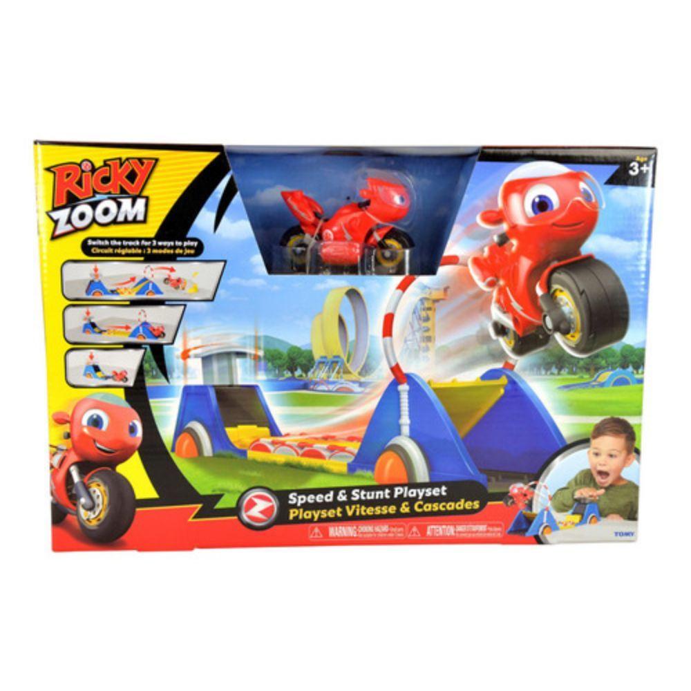 Pista de Velocidad y Acrobacias Ricky Zoom Playset-2