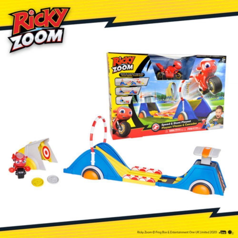 Pista de Velocidad y Acrobacias Ricky Zoom Playset-3