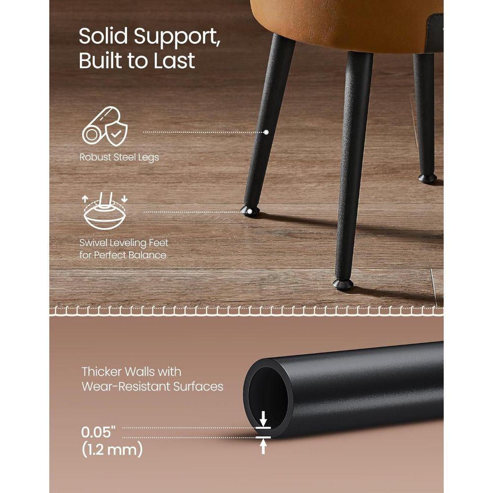 Silla Taburete Ecocuero Cafe Almacenamiento Tune-3