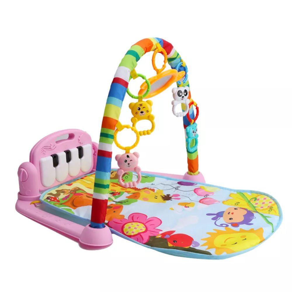 Alfombra Gimnasio Musical con Piano Bebe ROSADO-0