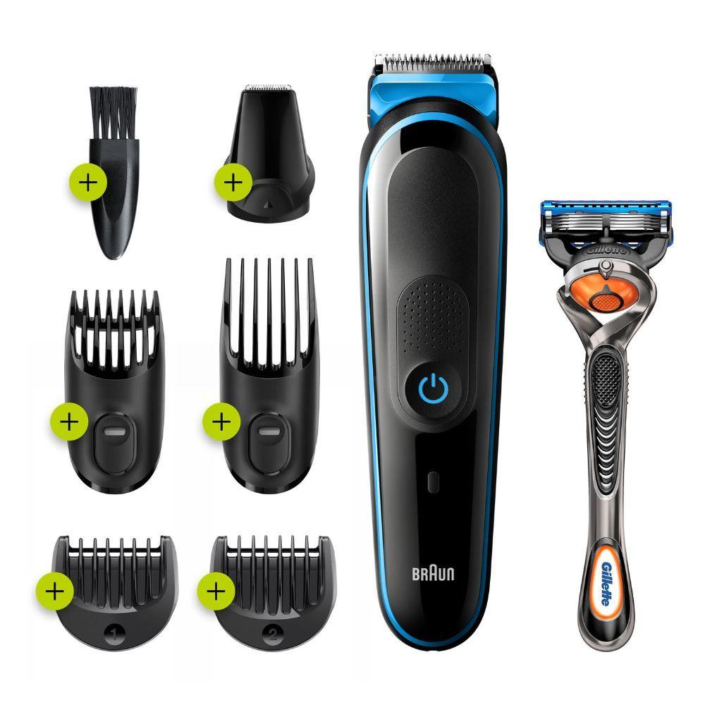 Cortapelo y Barba 7en1 Braun MGK3245 + Guillete-0