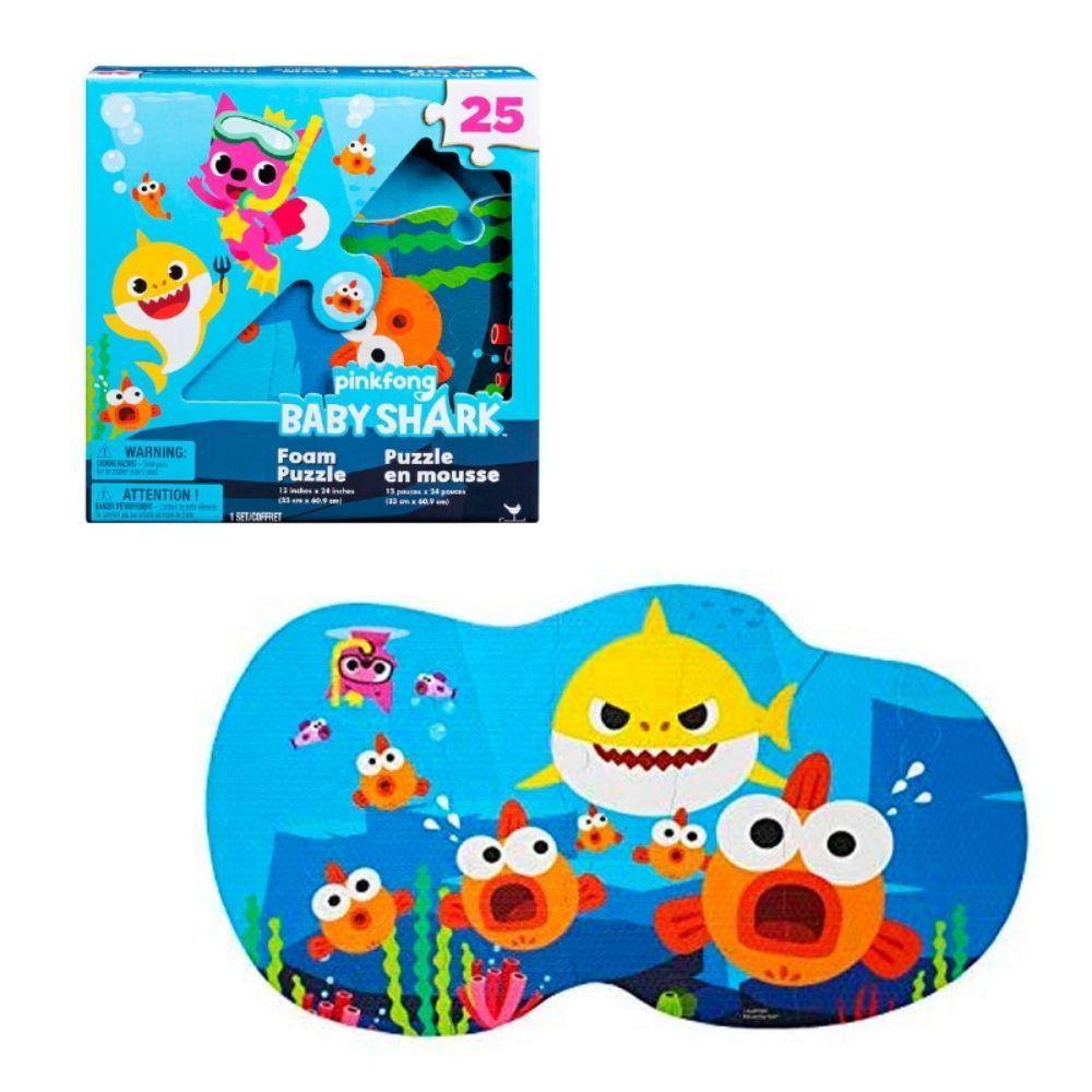 Baby Shark Puzzle de Espuma Tipo Alfombra 25 Piezas-2