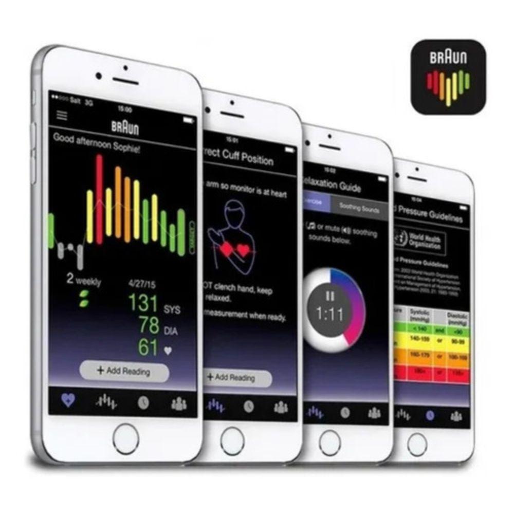 Tomador De Presión Profesional Braun Bua6150-3
