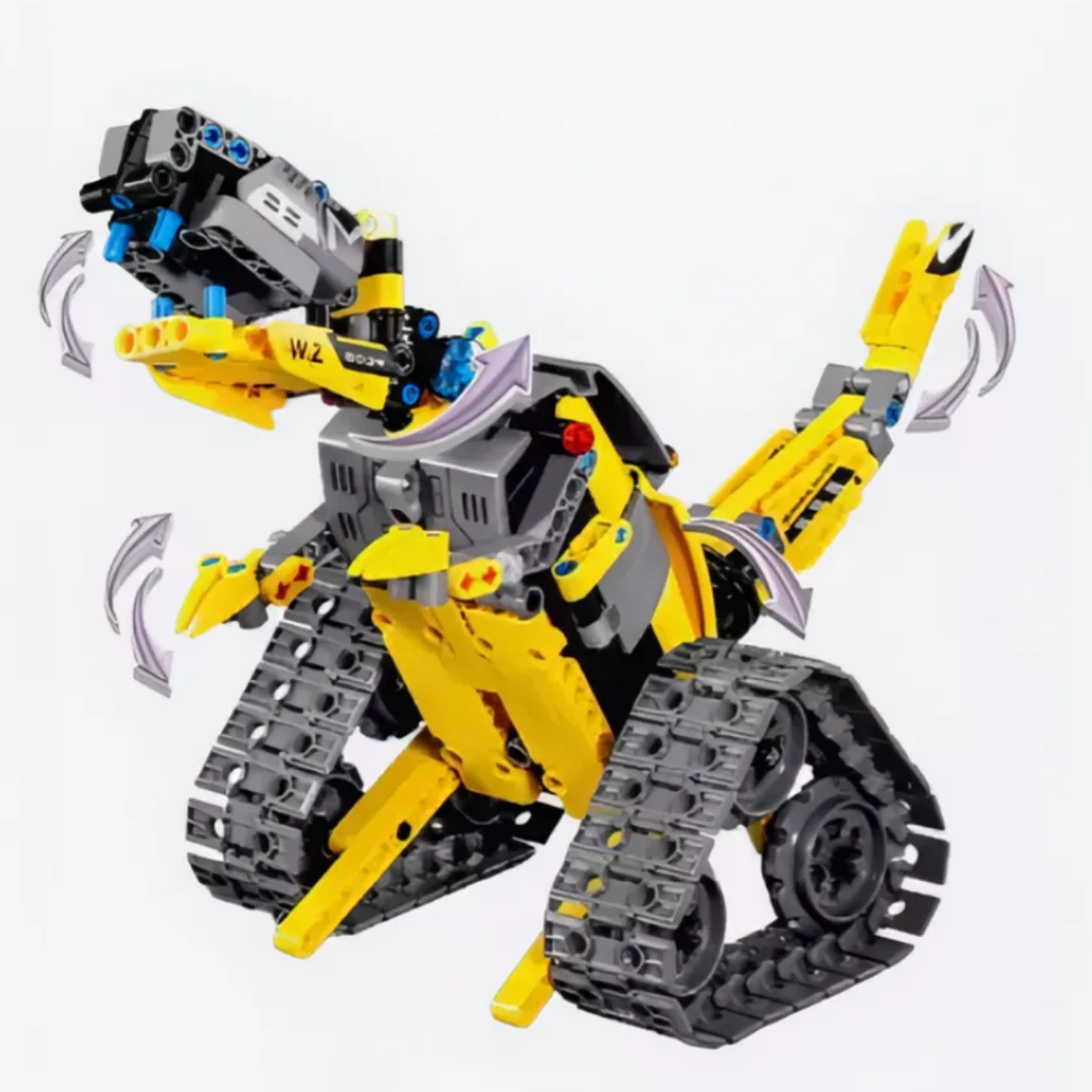 Robot Interactivo Construible DIY con Control Remoto 3 en 1-2