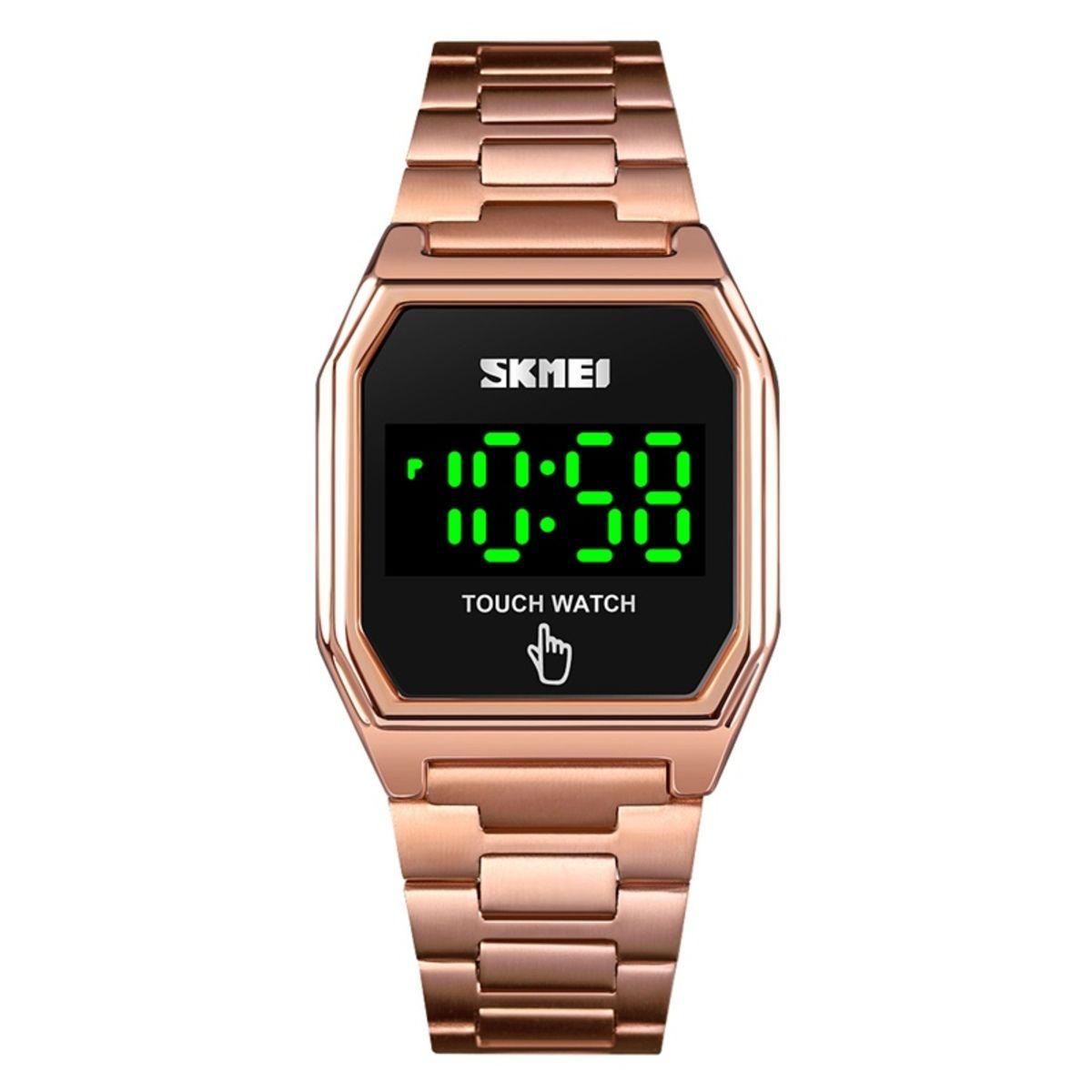 Reloj Vintage Digital Touch Rose Gold-0