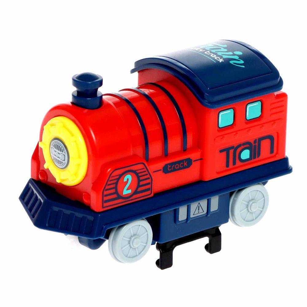 Maletin con Pista de Auto de Trenes Armable 83 piezas-4