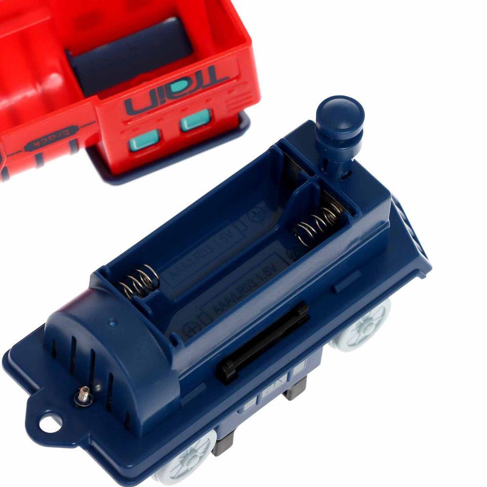 Maletin con Pista de Auto de Trenes Armable 83 piezas-5