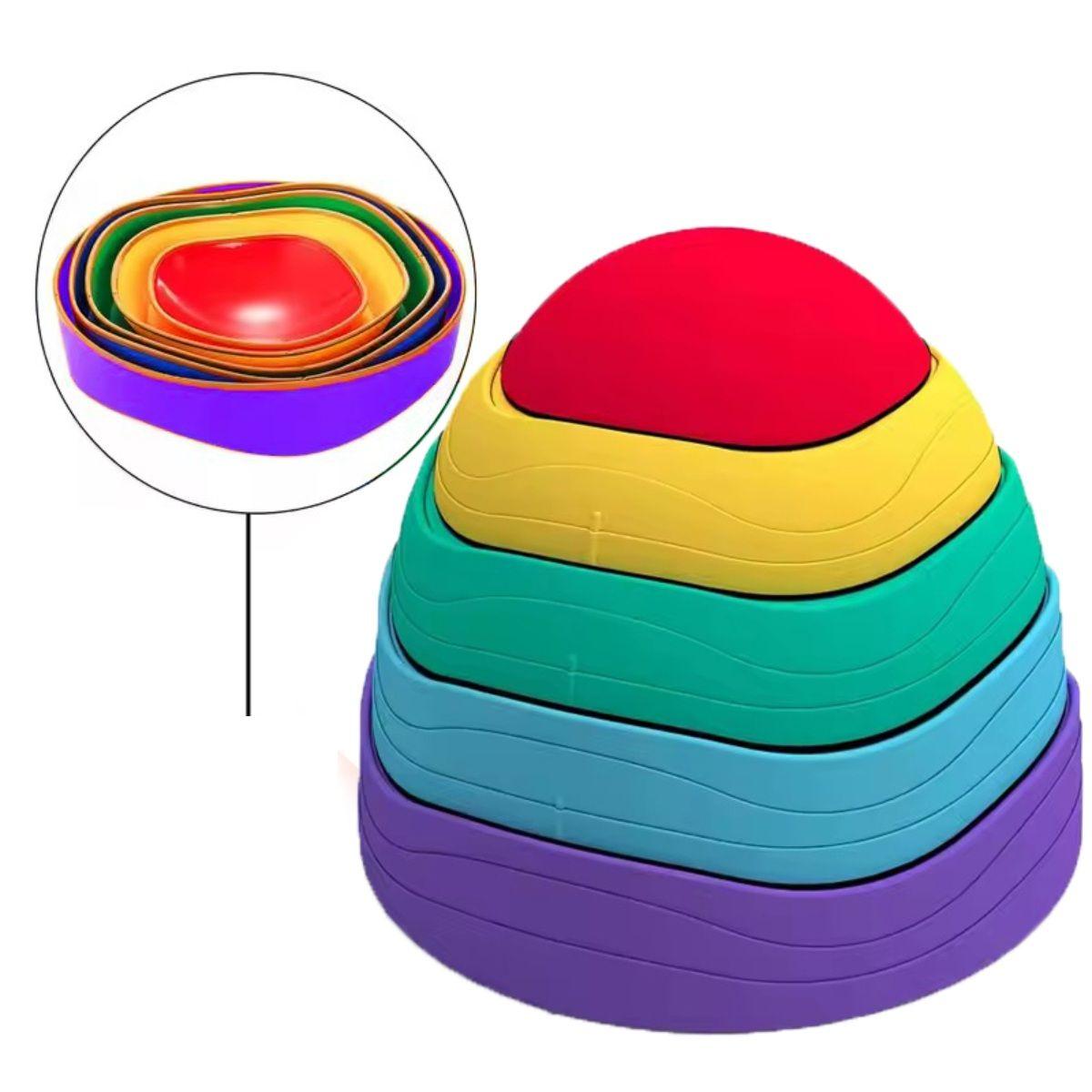 Piedras de Equilibrio para Niños Juguete Sensorial-1
