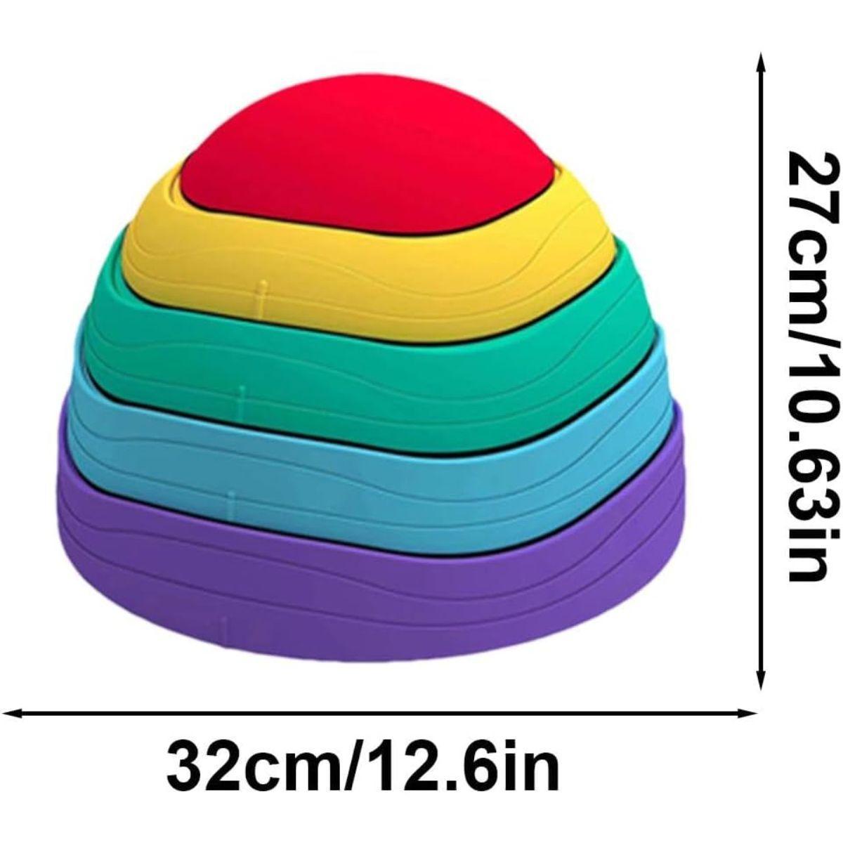Piedras de Equilibrio para Niños Juguete Sensorial-3