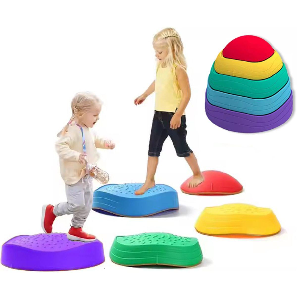 Piedras de Equilibrio para Niños Juguete Sensorial-4
